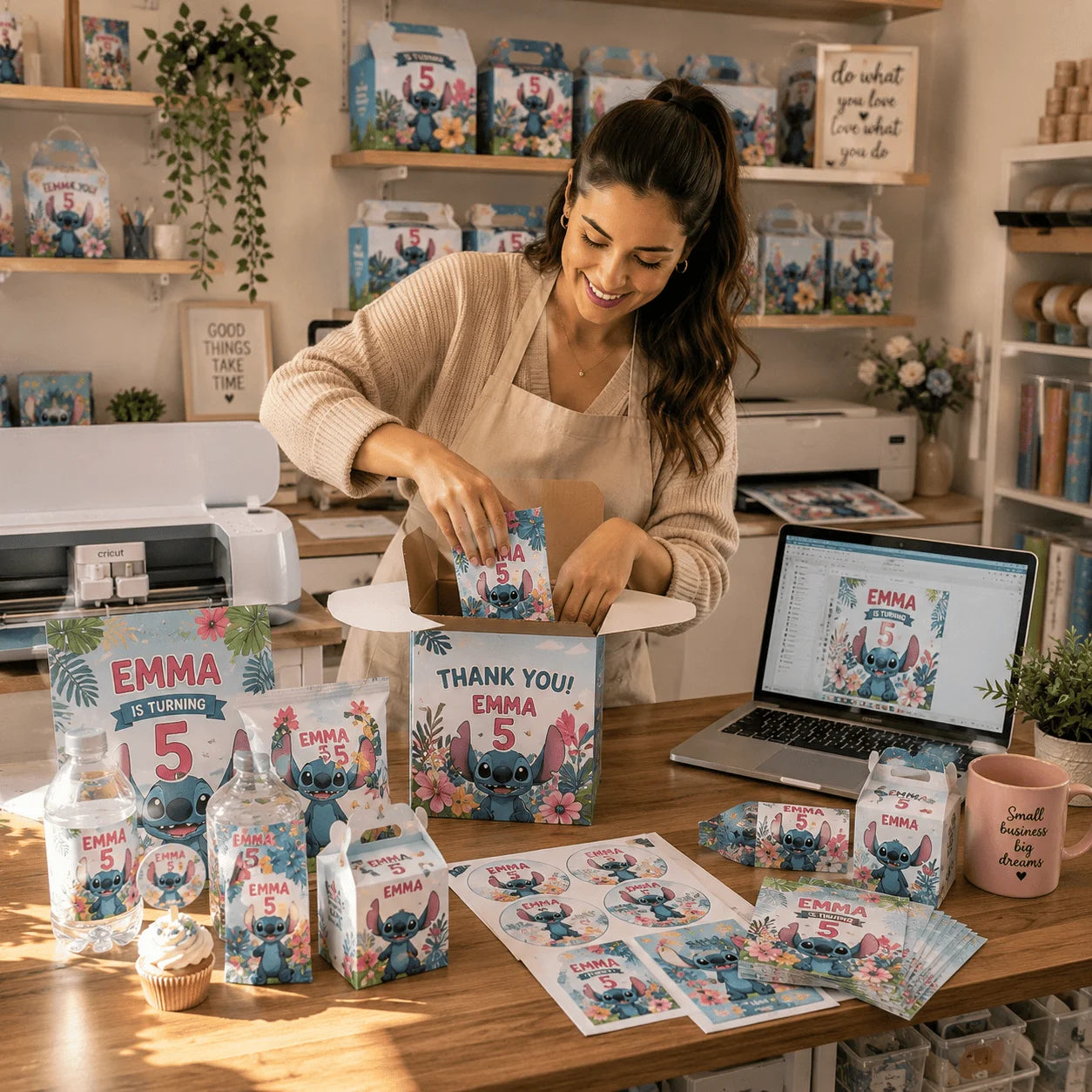 To create and sell