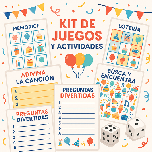 Kit Juegos y Dinámicas para Fiestas